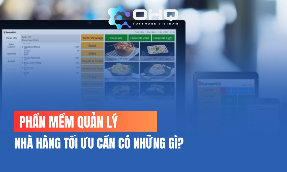Nhà Hàng Tối Ưu Cần Có Những Gì