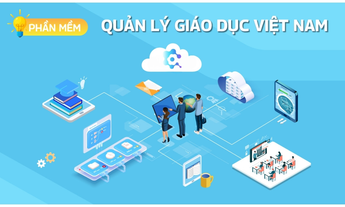 mô hình 3d quản lí giáo dục