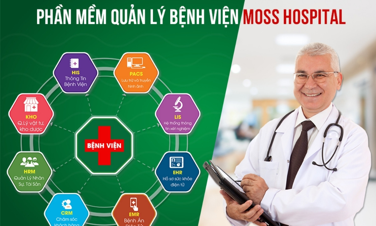 Phần mềm quản lý bệnh viện HIS Moss Hospital