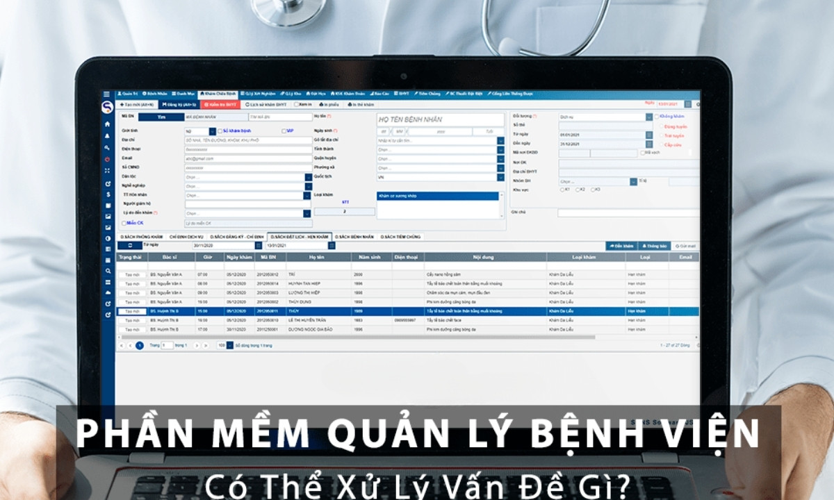 Phần mềm quản lý bệnh viện HIS