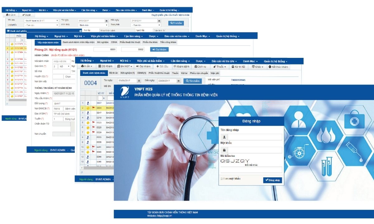 Phần mềm quản lý bệnh viện HIS VNPT