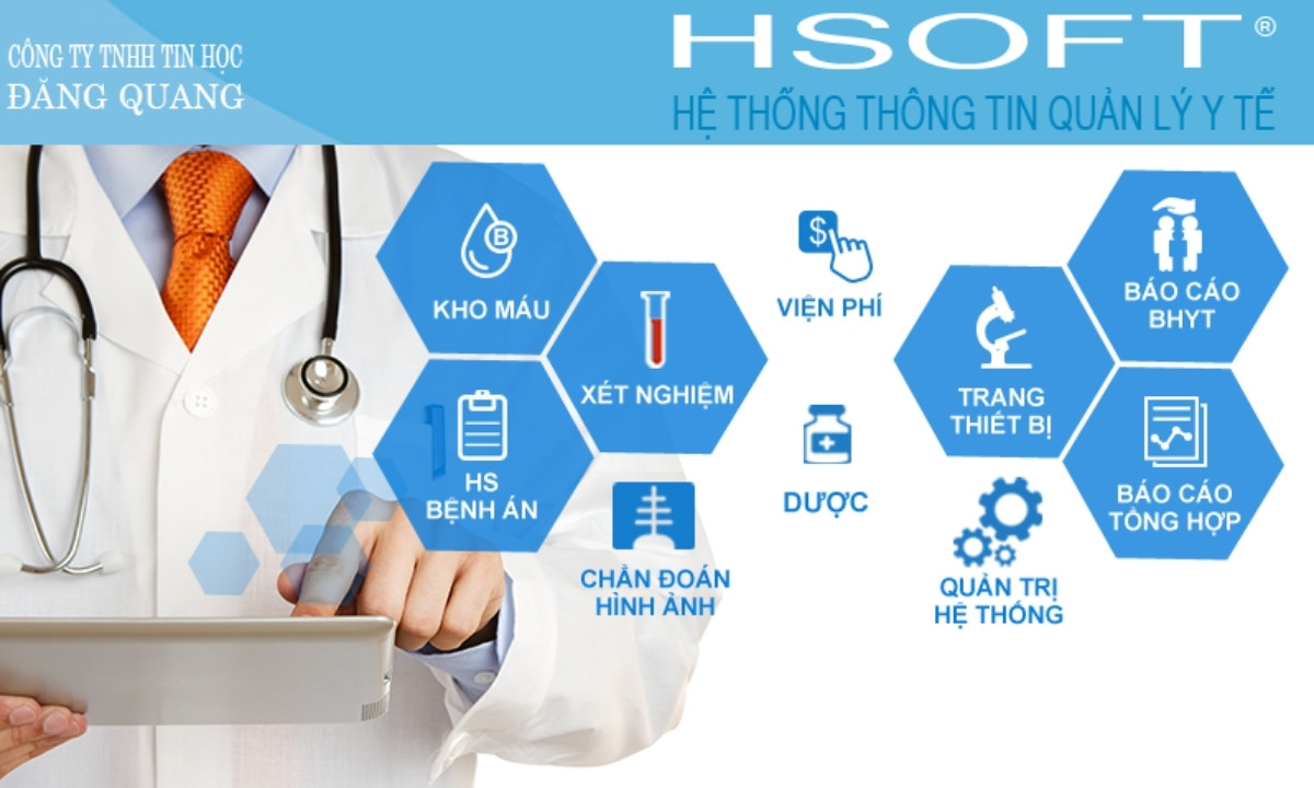 Phần mềm quản lý bệnh viện HIS HSOFT HIS